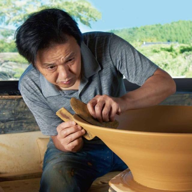 【未使用】小石原焼　人間国宝　福島善三　中野月白瓷鉢 小石原焼 人間国宝 福島善三 中野月白瓷 湯呑み - メルカリ